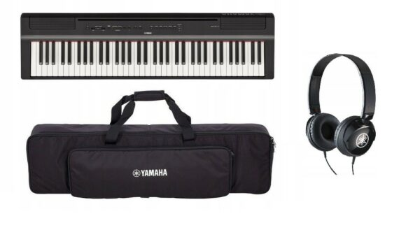 Yamaha P-121 B Stage Piano + pokrowiec + słuchawki