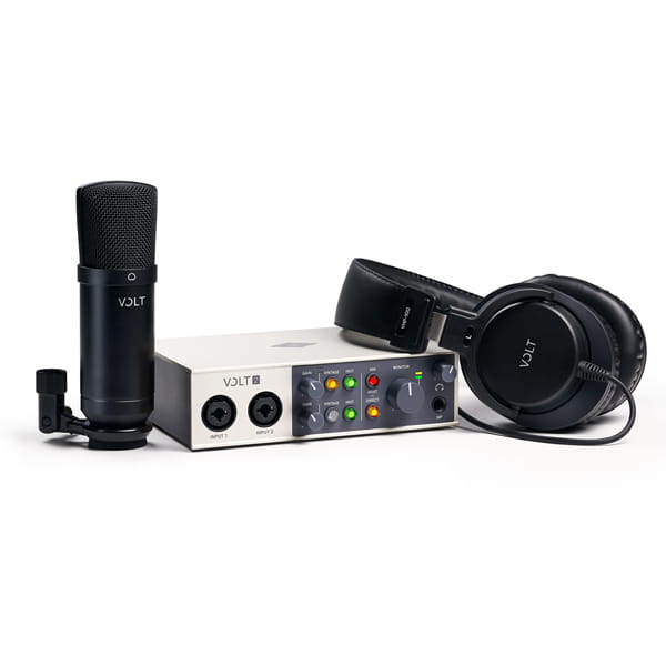 Universal Audio Volt 2 Studio Pack – zestaw do home recordingu